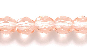 6FC291: CZ FACET RD TRANS Pink 6MM-600PC