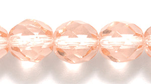 8FC291: CZ FACET RD TRANS Pink 8mm-300PC