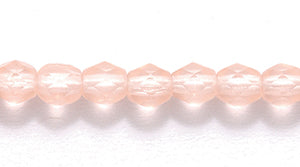 4FC291-DM: CZ FACET RD TRANS DK Pink Matte 4mm-1200PC