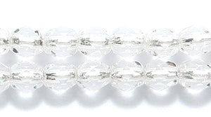 4FC412: CZ FACET RD Silver Lined Crystal 4mm-1000PC