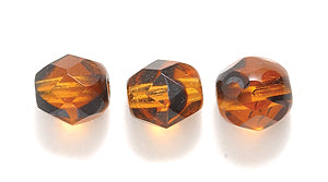 6FC256-TL: CZ FACET RD Topaz Tortoise 6MM- 600PC