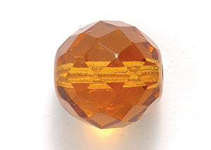 14FC254: CZ FACET RD Topaz 14mm-150PC