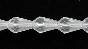 47FC212-M: CZ FC Drop Crystal Matte 5x7mm 400PC