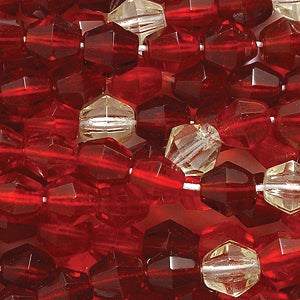 84FC9994: CZ FC Diamond Ruby Mix 5mm 600PC