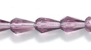 42FC298: CZ FC Drop TR DK Amethyst 5x7mm 300PC