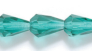 48FC286-D: CZ FC Drop TR LT MED Emerald 7x10mm 300PC