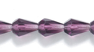 42FC299: CZ FC Drop TR Deep Amethyst 5x7mm 600PC