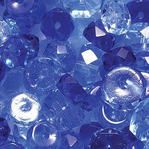 70FC9058R: Faceted Disc Sapphire Mix-102PC