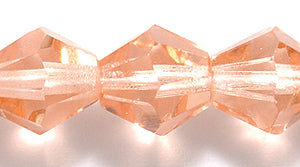 90FC291-DR: CZ Faceted Diamond Trans DK Pink 10mm-25PC