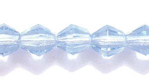 87FC272-1R: CZ Faceted Diamond Trans LT Sapphire 7mm-75PC