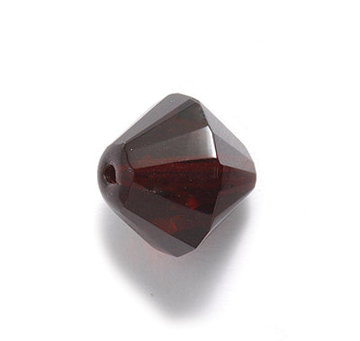 94FC248R: CZ Faceted Jumbo Diamond Trans Deep Garnet 16mm-5PC