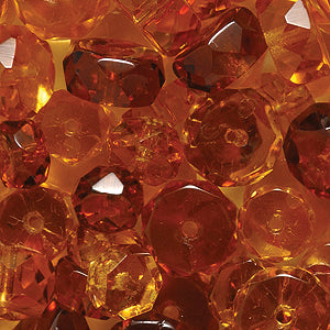 70FC9018R: Faceted Disc MED Topaz Mix-80PC