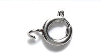 8FI100-SNR: Stainless Steel Spring Ring Clasp 8mm 2PC