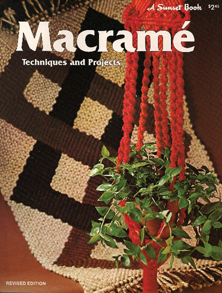 BK575-NW: Vintage Macrame Techniques And Projects Book