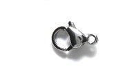 9FI644-SNR: Clasp Lobster S. Steel 9x5mm - 4PC