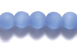 6FO672-M2: Fiber Optic Round LT Sapphire Matte 6mm