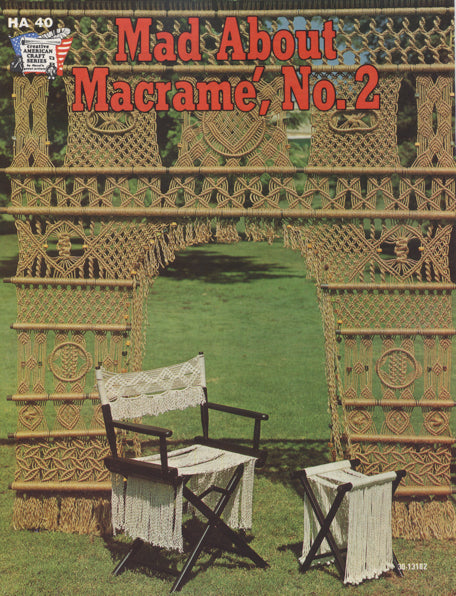 BK948-NW: Vintage Mad About Macrame #2 Book