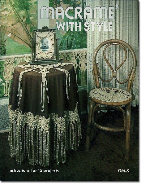 BK555-NW: Vintage Macrame With Style Book