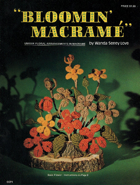 BK584-NW: Vintage Bloomin Macrame Book