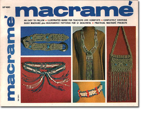 BK526-NW: Vintage Macrame Book