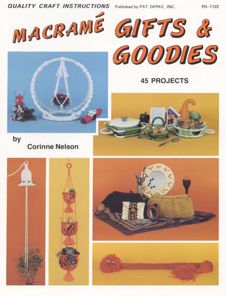 BK742-NW: Vintage Macrame Gifts & Goodies Pd 1112 Book