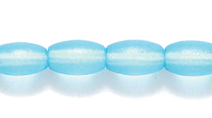 32AG266-M: Dark Aqua Matte Oval 4x7mm 16in 3STRs