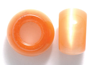 74FO632: Fiber Optic Donut LT Orange 14mm A Grade-3PC