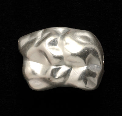 94PL812: PL MTLLC Rumpled Nugget 18x24mm