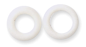 BN200-W: BN200-W Bone Ring WHT 10mm 40PC