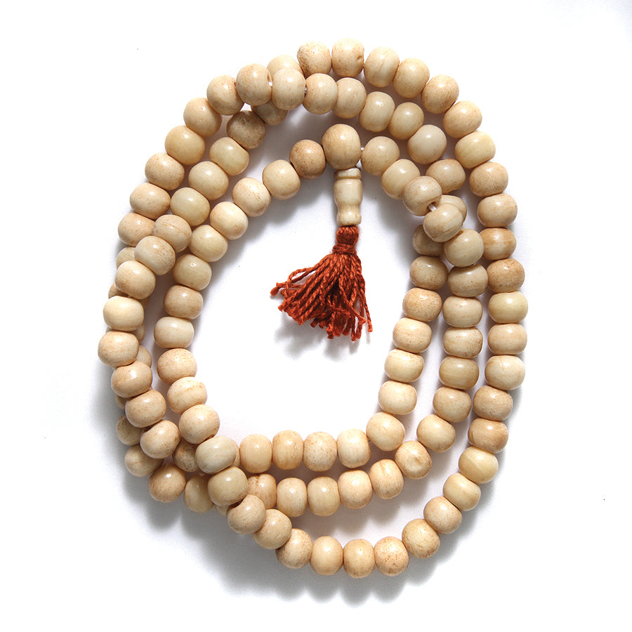 10BN153-MA: 10BN153-MA Bone Mala Tan/BRWN RND 10mm