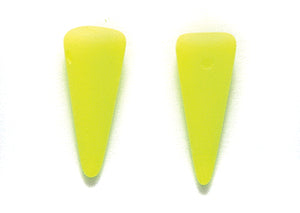 5DP622-NMR: CZ Spike Drop Yellow Neon 5x13mm-20PC