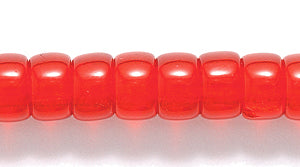 6RC244R: Crow Roller Trans Ruby 6mm-75PC