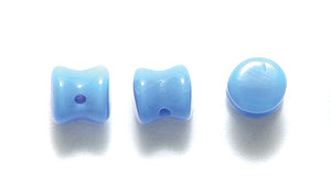 6NB173R: CZ Pellet Opaque Blue 4x6mm Loose-75PC