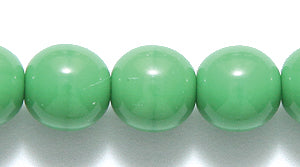 8RD182R: CZ Round Opaque Green 8mm 25PC