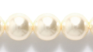 8GP615R: CZ Round Cultura Pearl Parchment 8mm-40PC