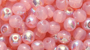 4RD590-L: CZ Round Opal Pink AB 4mm Loose 600PC