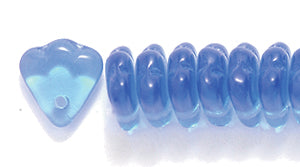 90FL274R: Flower Petal Trans LT Sapphire 8mm-50PC