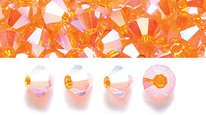 82CC534-F: Preciosa Crystal Dia Sun Ab2x 4mm-144PC