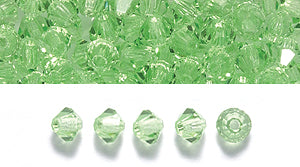 80CC282: Preciosa Crystal Dia Peridot 3mm-144PC