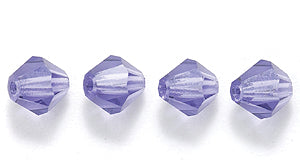 84CC297: Preciosa Crystal Dia Tanzanite 5x5mm-144PC