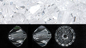 86CC212: Preciosa Crystal Dia Crystal 6x6mm-72PC