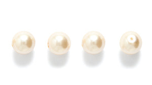 4CC613R: Preciosa Nacre Pearl Round Cream 4mm-50PC