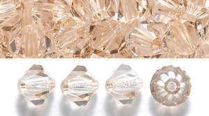 84CC051: Preciosa Crystal Dia Honey 5x5mm-144PC