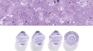 82CC295-V: Preciosa Crystal Dia Violet 4mm-144PC