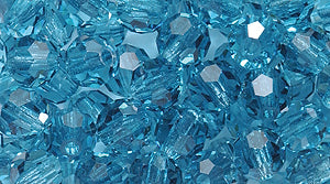 4CC267: Preciosa Crystal Round Indicolite 4mm-72PC