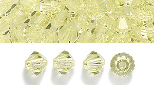 82CC222: Preciosa Crystal Dia Jonquil 4mm-144PC