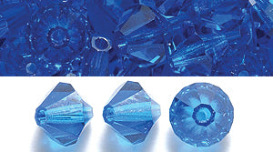 86CC268: Preciosa Crystal Dia Capri 6x6mm-72PC