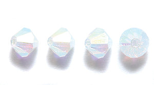 84CC512-F: Preciosa Crystal Dia Crystal Ab2x 5x5mm-144PC