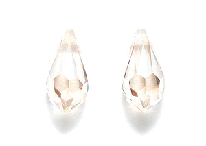 41CC051: Preciosa Crystal Drop Honey 5.5x11mm-24PC