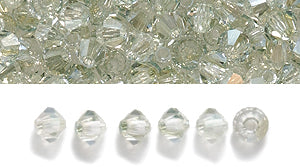 80CC083: Preciosa Crystal Dia Viridian 3mm-144PC